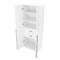 Manhattan Comfort Lee Wardrobe Closet 1.0 in White, 3PK 3-WC001-WH - alternate 7